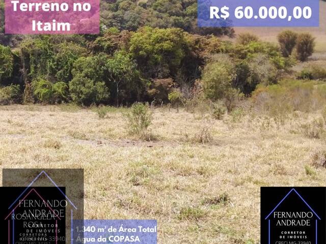 #2503 - Terreno para Venda em Cachoeira de Minas - MG - 1